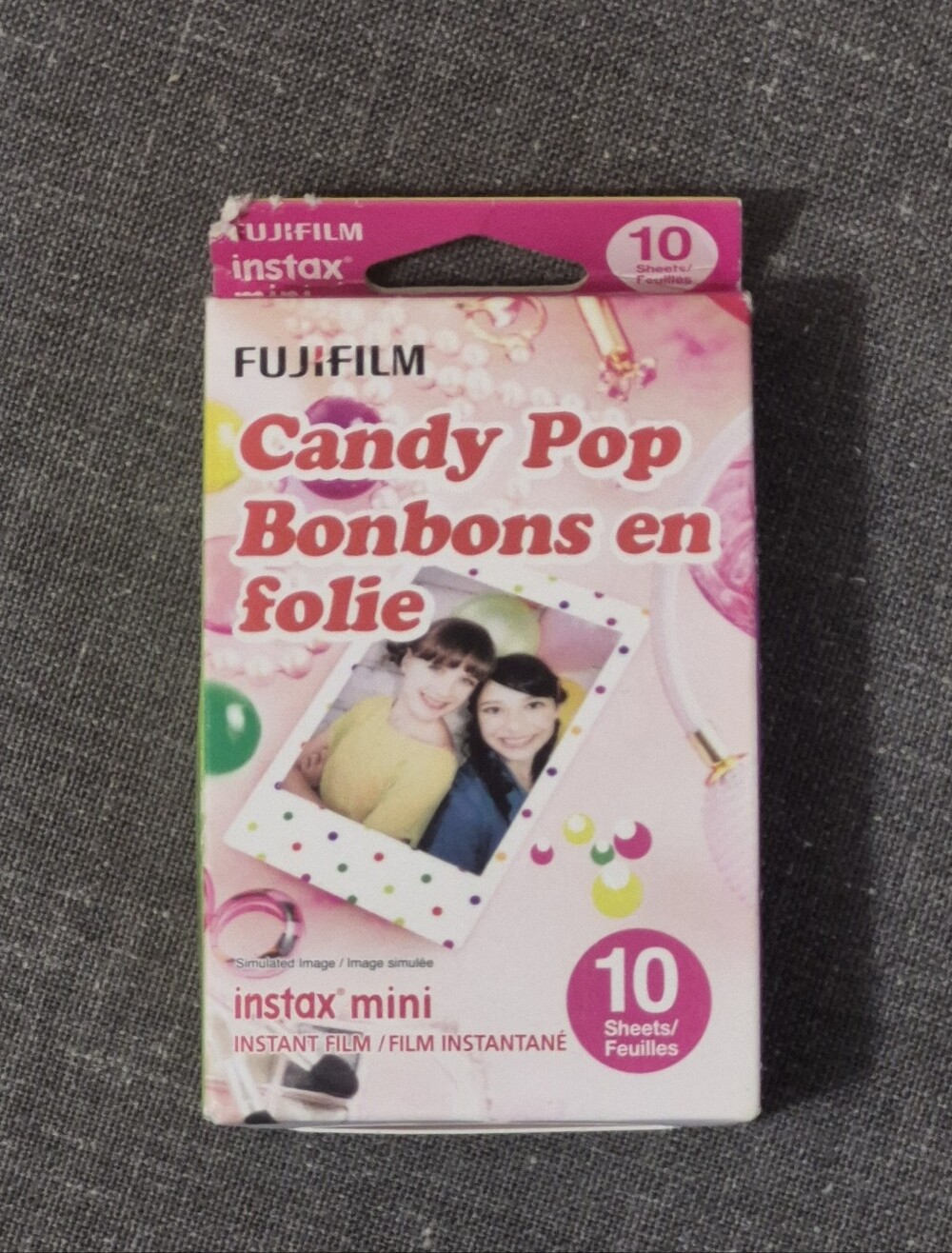 NWT FujiFilm Instax Mini Instant Film - Candy Pop - Expired